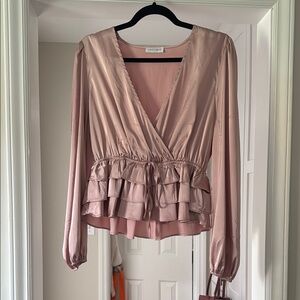Pink Chic RuffleTop